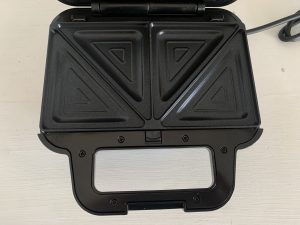 Tefal SW853D Snack Collection Sandwichmaker Blick auf die Backplatten und Griff von oben