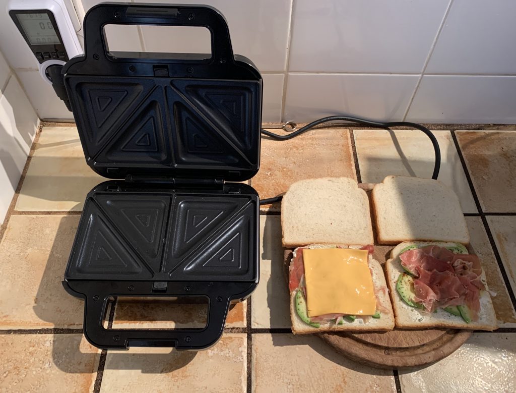 Tefal SW853D Snack Collection Sandwichmaker Vorbereitung Sandwiches