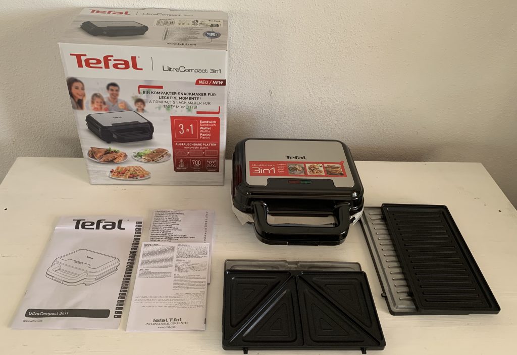 Tefal SW853D Snack Collection Sandwichmaker mit Zubehör