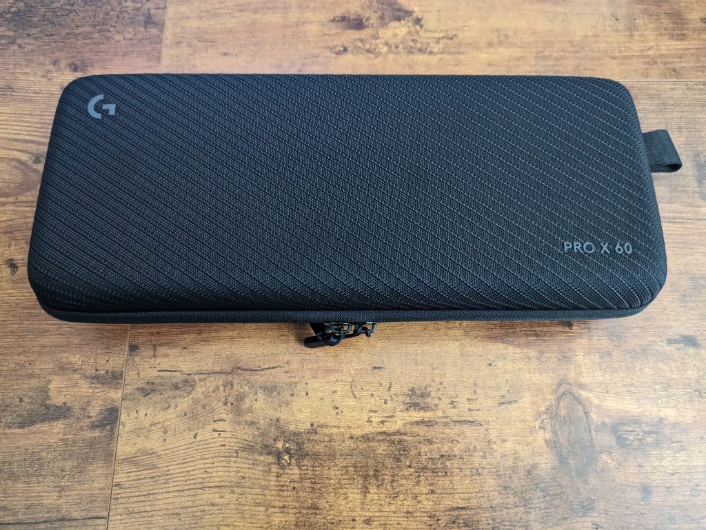 Tragetasche der Logitech G PRO X 60 LIGHTSPEED Gaming-Tastatur