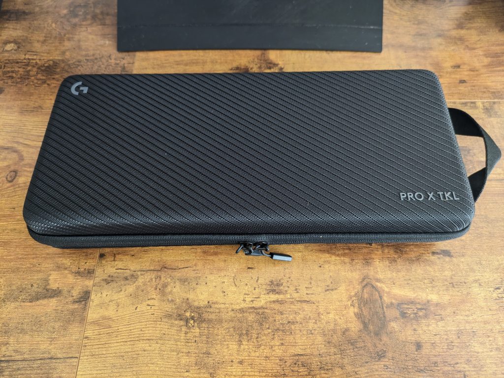 Transportkoffer der Logitech G PRO X TKL LIGHTSPEED Gaming-Tastatur
