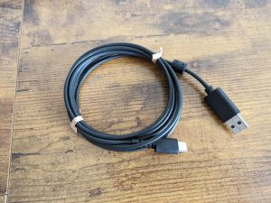 USB-Kabel der Logitech G502 X PLUS Gaming-Maus