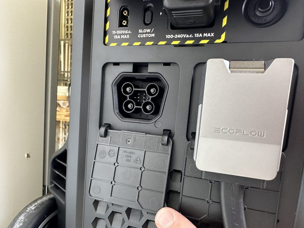 Verbundanschlüsse der EcoFlow DELTA Pro Powerstation