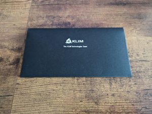 Verpackung der Aufkleber der KLIM Chroma Gaming-Tastatur