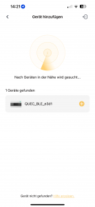 WLAN-Verbindung der App des Sunlit 800 Watt Easy Switch Balkonkraftwerk-Sets inklusive Speicher 2150 kW