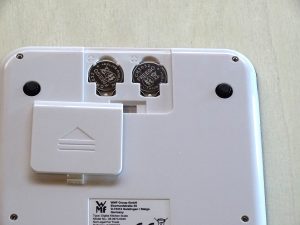 WMF Küchenwaage Batteriefach