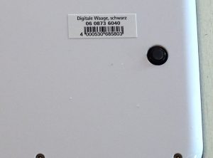 WMF Küchenwaage rutschfeste Füße
