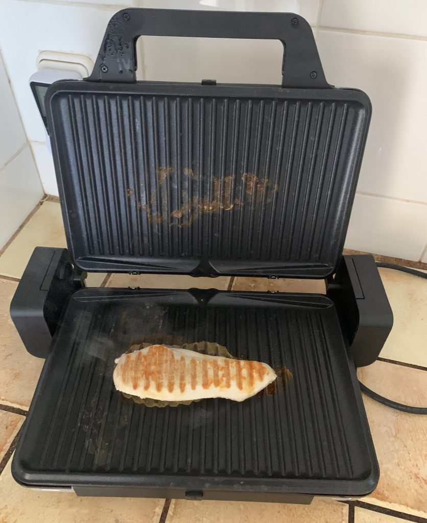 WMF Lono Kontaktgrill Hähnchenfilet nach 5 Minuten