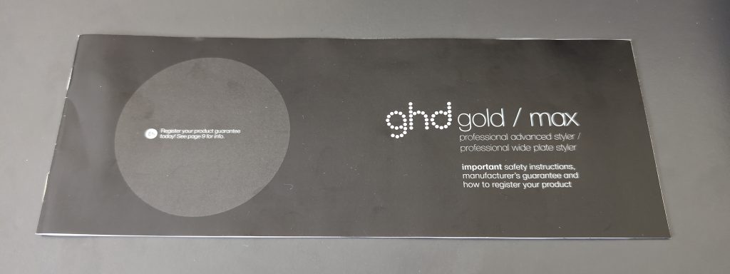 ghd max Styler Glätteisen Bedienungsanleitung