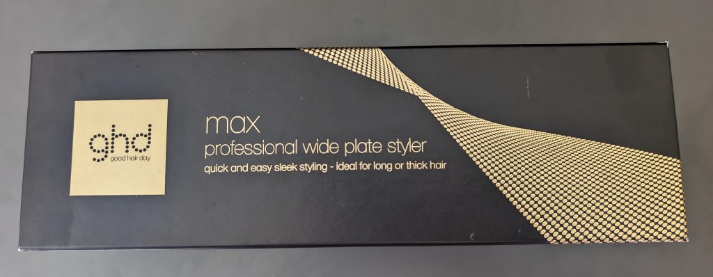 ghd max Styler Glätteisen Verpackung