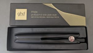 ghd max Styler Glätteisen geöffnete Verpackung