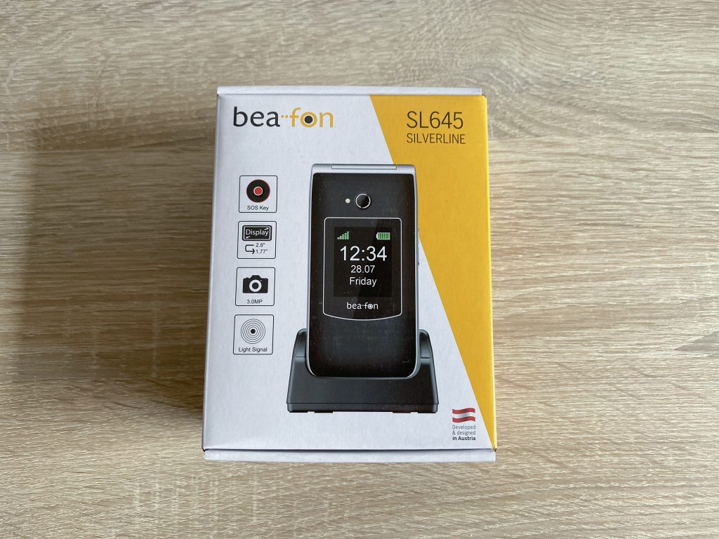 Beafon SL645 Seniorenhandy Verpackung