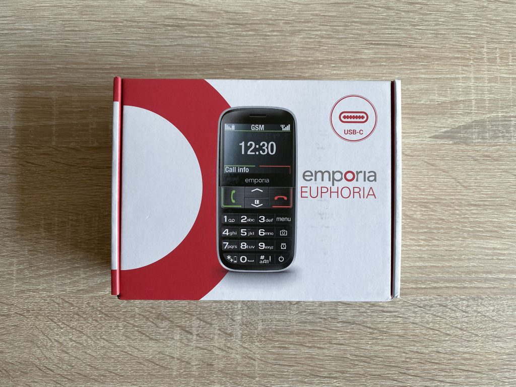 Emporia Euphoria V50 Seniorenhandy Verpackung
