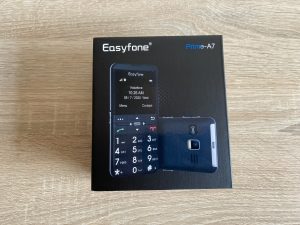 Easyfone Prime-A7 Seniorenhandy Verpackung 2