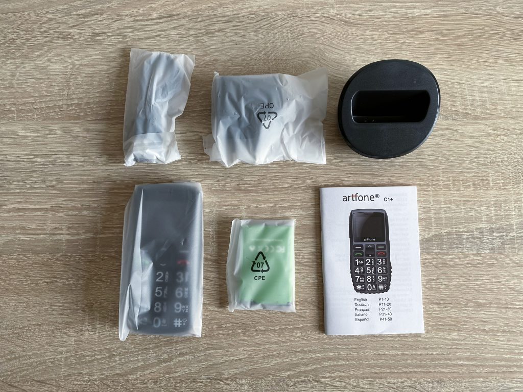 Artfone C1+ Seniorenhandy ausgepackt 1