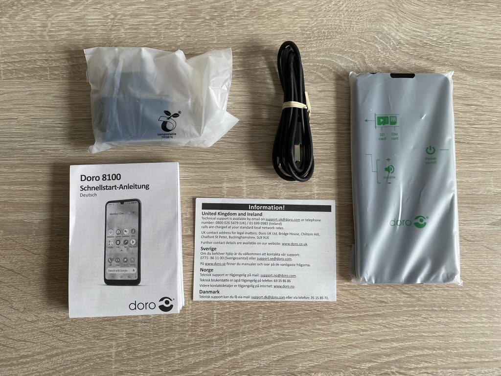 Doro 8100 4G Seniorenhandy ausgepackt 1