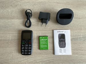 Artfone C1+ Seniorenhandy ausgepackt 2