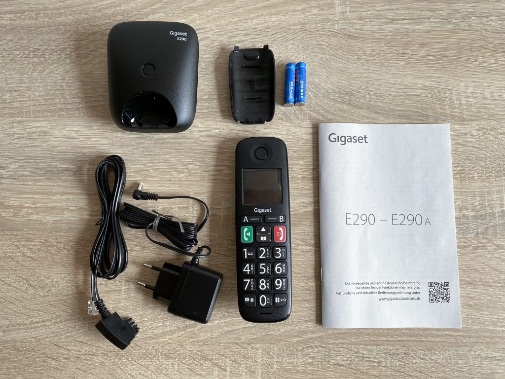 Gigaset E290 Seniorenhandy ausgepackt 2