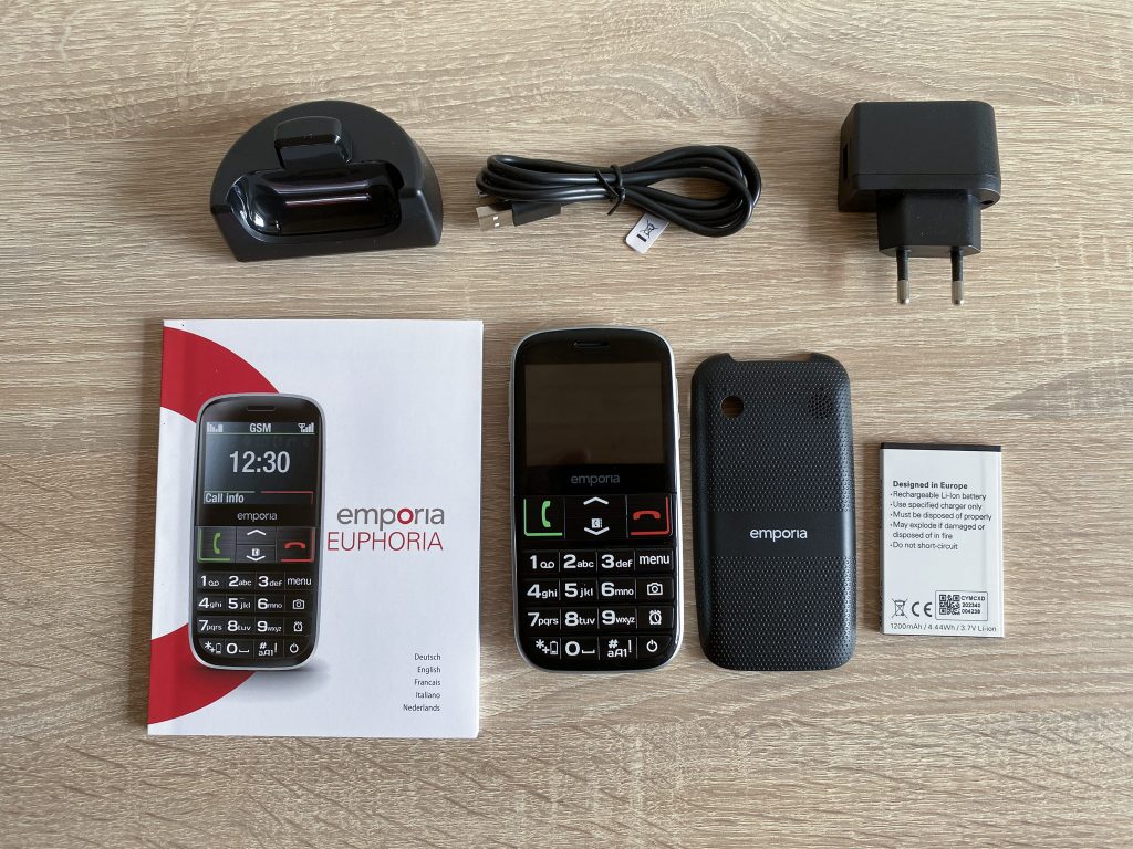 Emporia Euphoria V50 Seniorenhandy ausgepackt 2