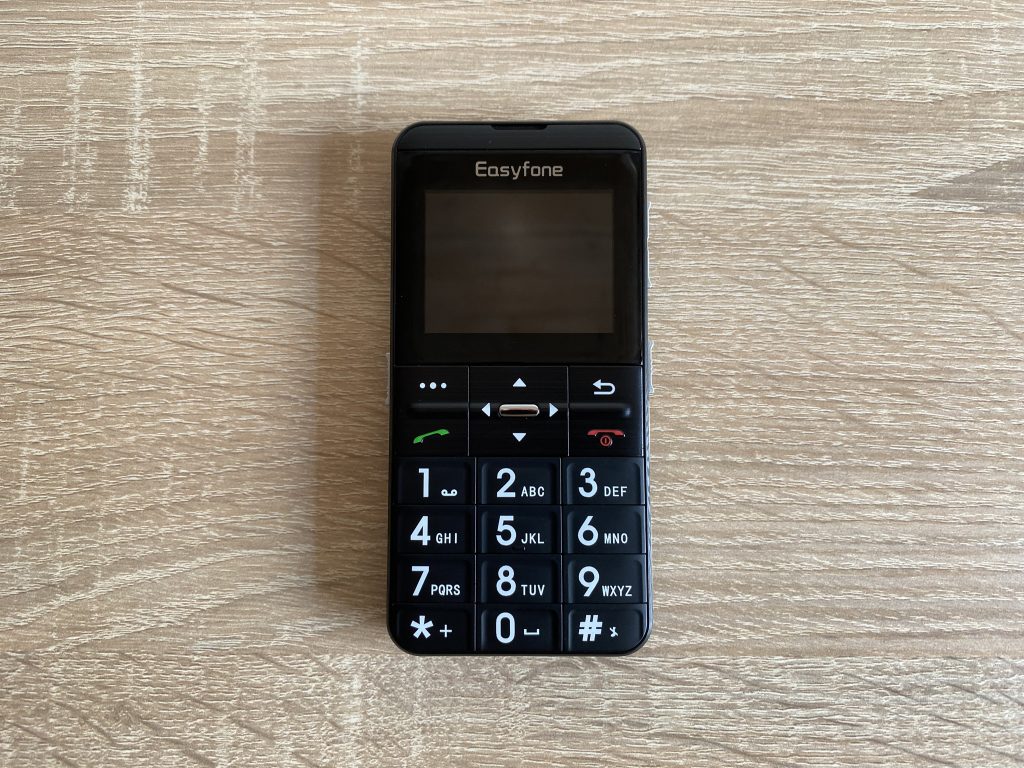 Easyfone Prime-A7 Seniorenhandy Vorderseite