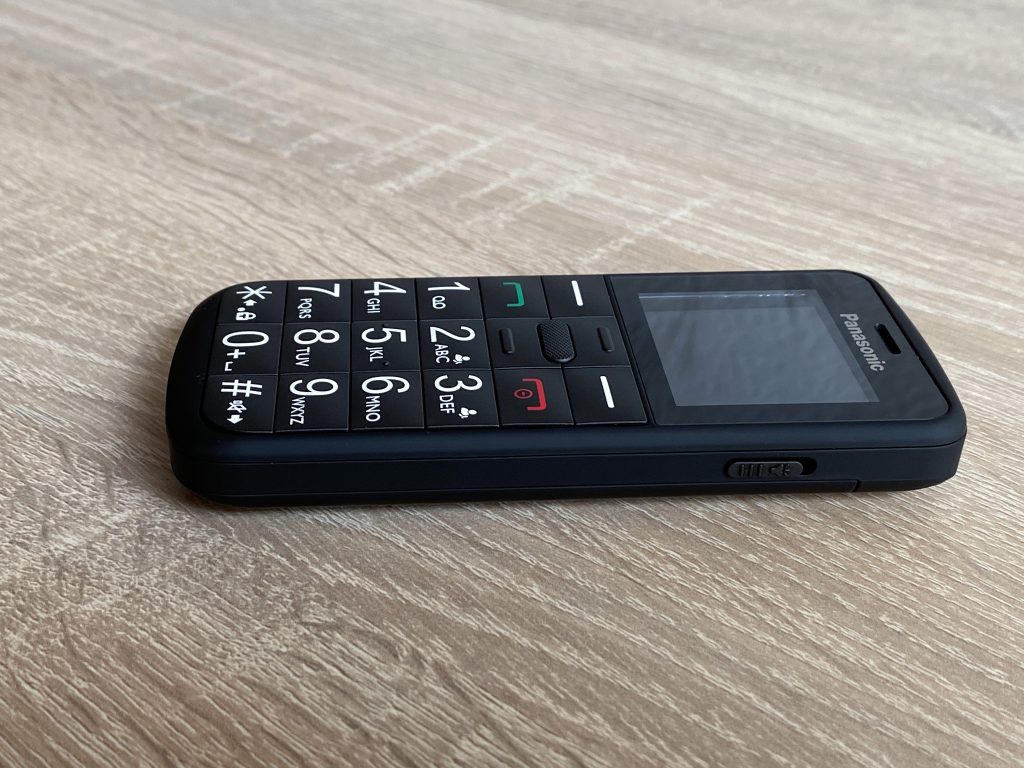 Panasonic KX-TU110 EXB Seniorenhandy rechte Seite