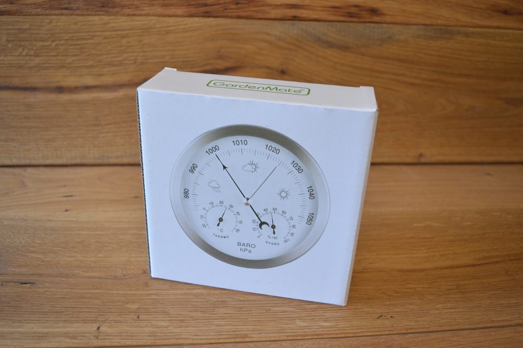 GardenMate Hygrometer und Barometer Verpackung