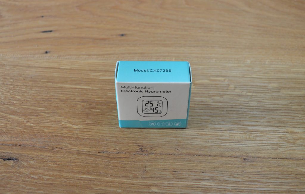 Houdian 0726 Thermo-Hygrometer Verpackung