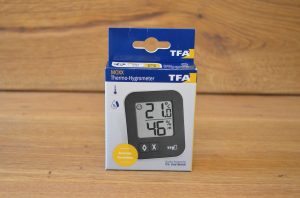 TFA Dostmann Moxx Thermo-Hygrometer Verpackung