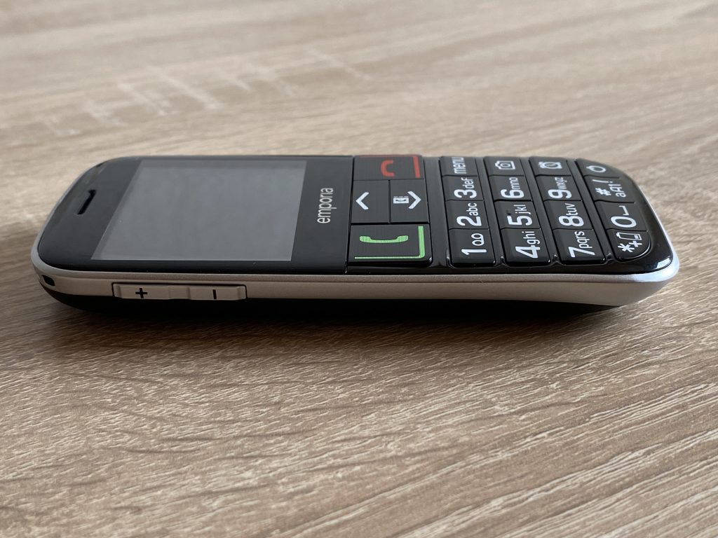 Emporia Euphoria V50 Seniorenhandy linkse Seite