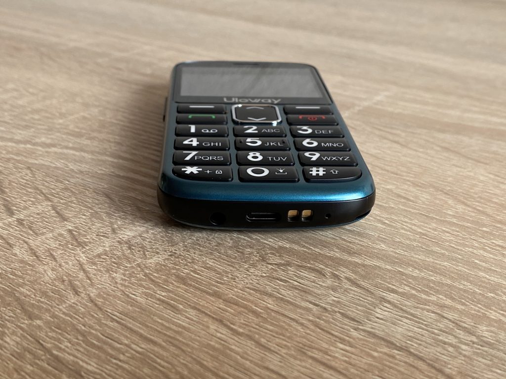 Uleway M2302 Seniorenhandy Unterseite