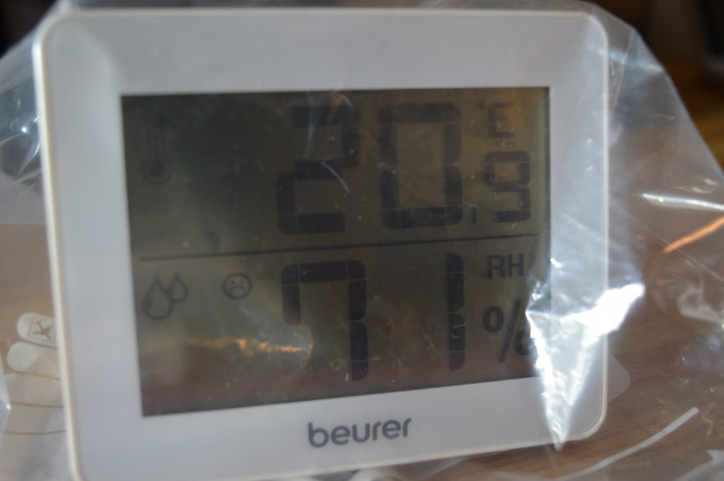 Beurer HM16 Thermo-Hygrometer Test Luftfeuchtigkeit