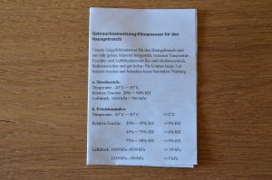 GardenMate Hygrometer und Barometer Bedienungsanleitung