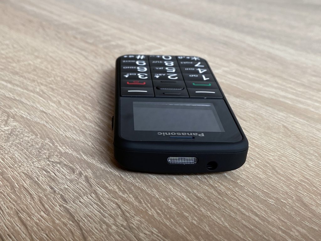 Panasonic KX-TU110 EXB Seniorenhandy Oberseite