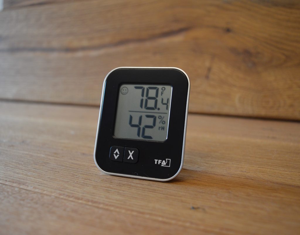 TFA Dostmann Moxx Thermo-Hygrometer Temperaturanzeige in Fahrenheit