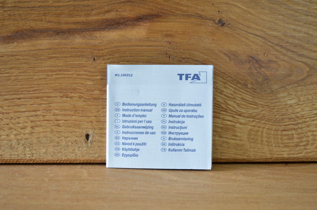 TFA Dostmann Präzisions Thermo-Hygrometer Bedienungsanleitung