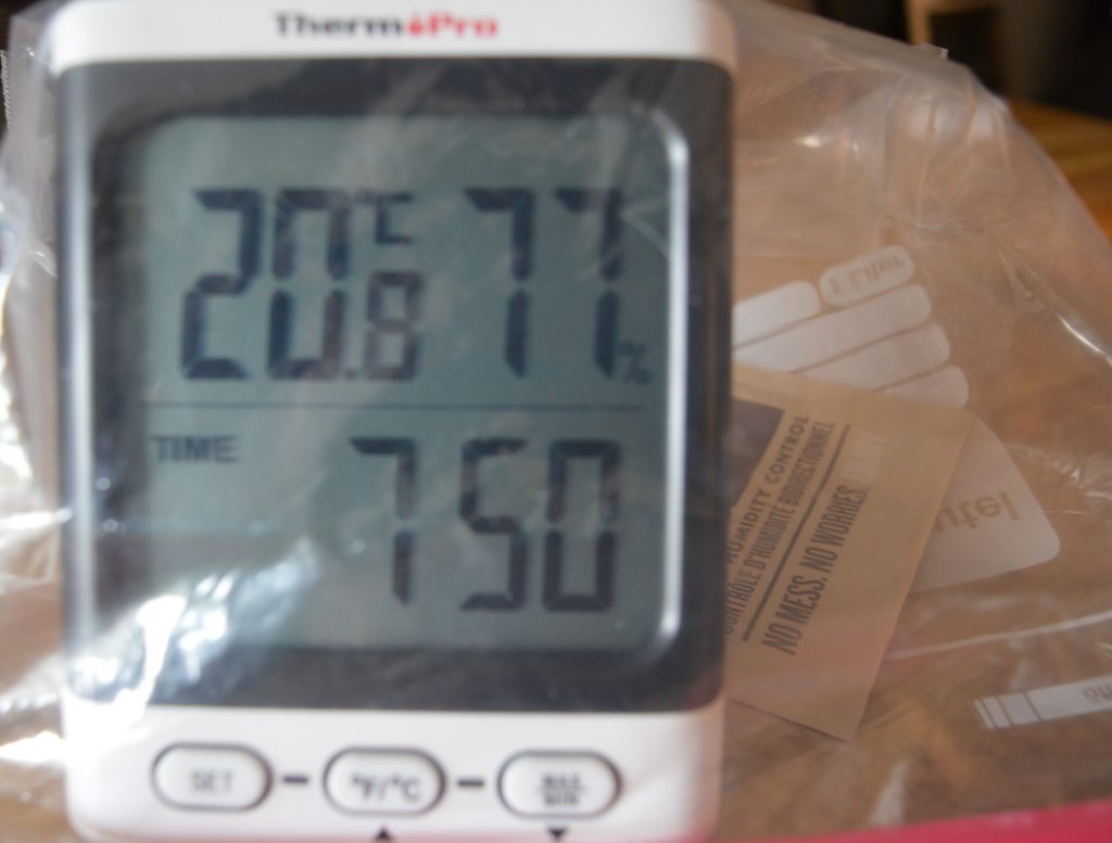 ThermoPro TP152 Thermo-Hygrometer Test Luftfeuchtigkeit