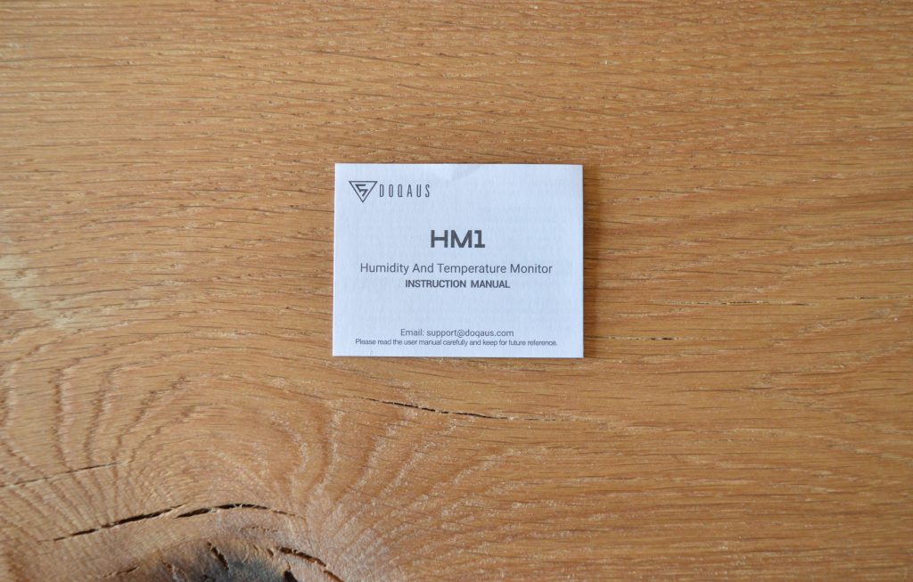 Daquas HM1 Thermo-Hygrometer Bedienungsanleitung