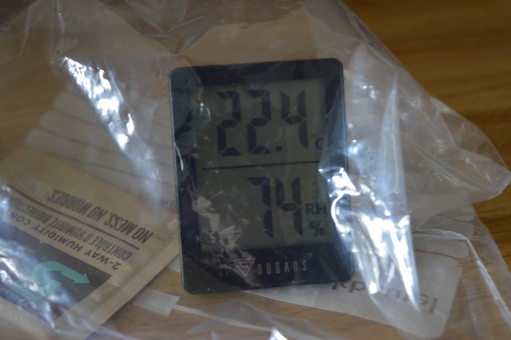 Daquas HM1 Thermo-Hygrometer Test Luftfeuchtigkeit