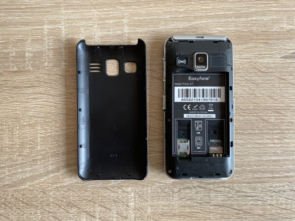 Easyfone Prime-A7 Seniorenhandy Innen