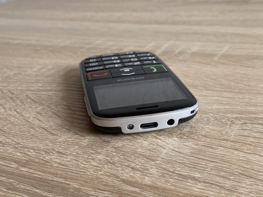 Emporia Euphoria V50 Seniorenhandy Oberseite