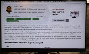 BenQ GW2790 Monitor Stern Seite Kodierung