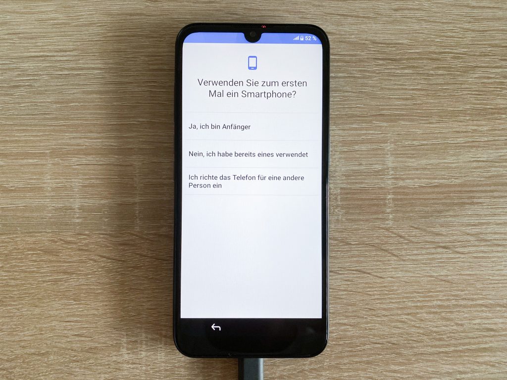 Doro 8100 4G Seniorenhandy Einrichtung 2