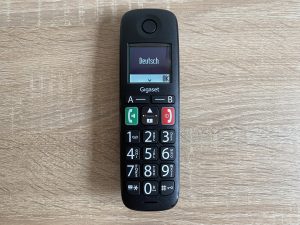 Gigaset E290 Seniorenhandy Einrichtung