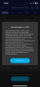 Govee H5179 Thermo-Hygrometer App Anweisungen zum Dampfdruckdefizit