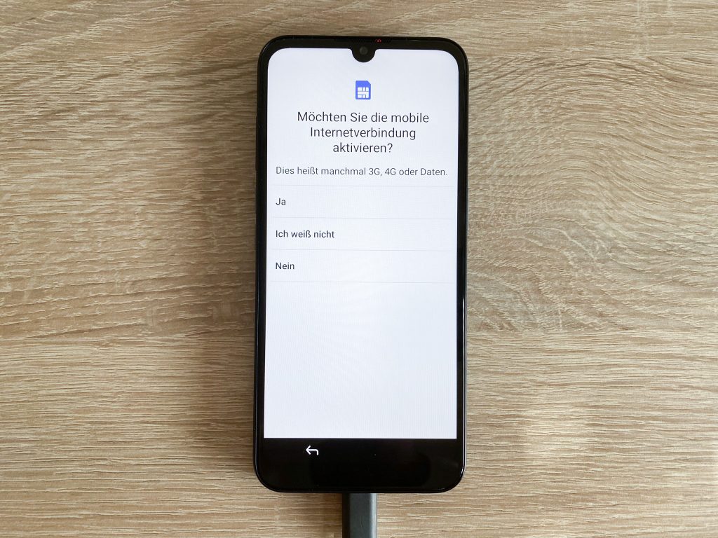 Doro 8100 4G Seniorenhandy Einrichtung 7