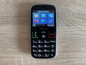 Emporia Euphoria V50 Seniorenhandy Menü 1