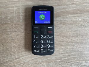 Panasonic KX-TU110 EXB Seniorenhandy Menüpunkt Callcenter