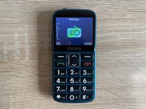 Uleway M2302 Seniorenhandy Menüpunkt Radio