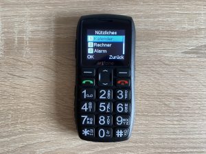 Artfone C1+ Seniorenhandy Menü Nützliches