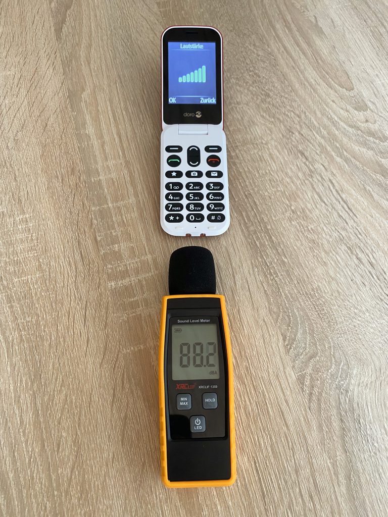 Doro 6040 Seniorenhandy Lautstärke
